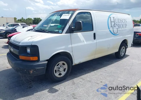 2006 Chevrolet Express Work Van from USA, damaged, VIN 1GCFG15X361124543